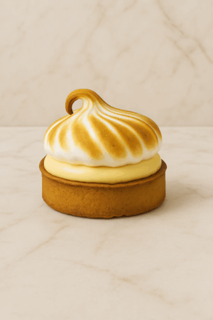 Tarte citron confit de fruits de la passion